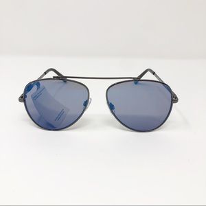 Lucky Brand Aviator Sunglasses Capitola Gunmetal